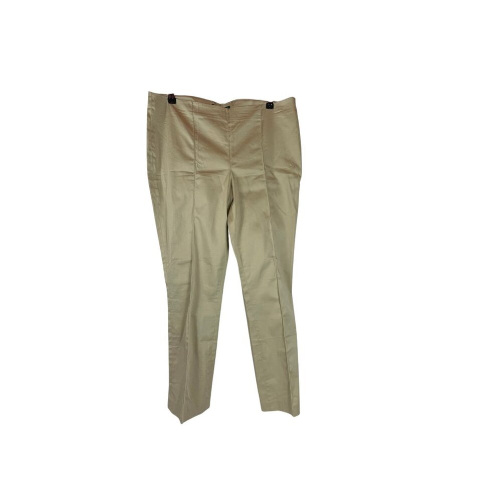Ralph Lauren Khaki Chinos Pants Womens 12 Career Office Work‎